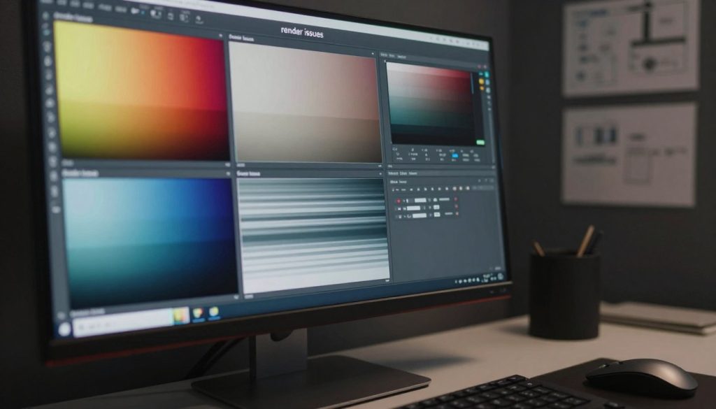 render issues